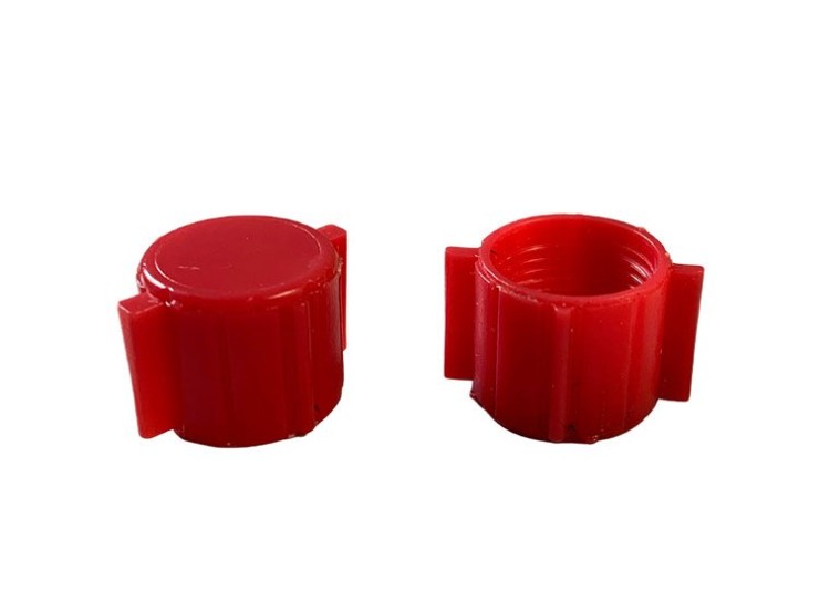 image de BOUCHON M12 ROUGE POUR PRISE LI 8C F SUR LES FEUX LI  - UNITE (EN VRAC)